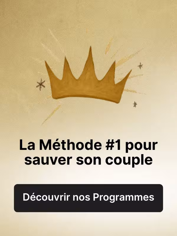 Image d'appel à l'action pour La Méthode Lost King, la méthode #1 pour sauver son couple et découvrir nos programmes de coaching.